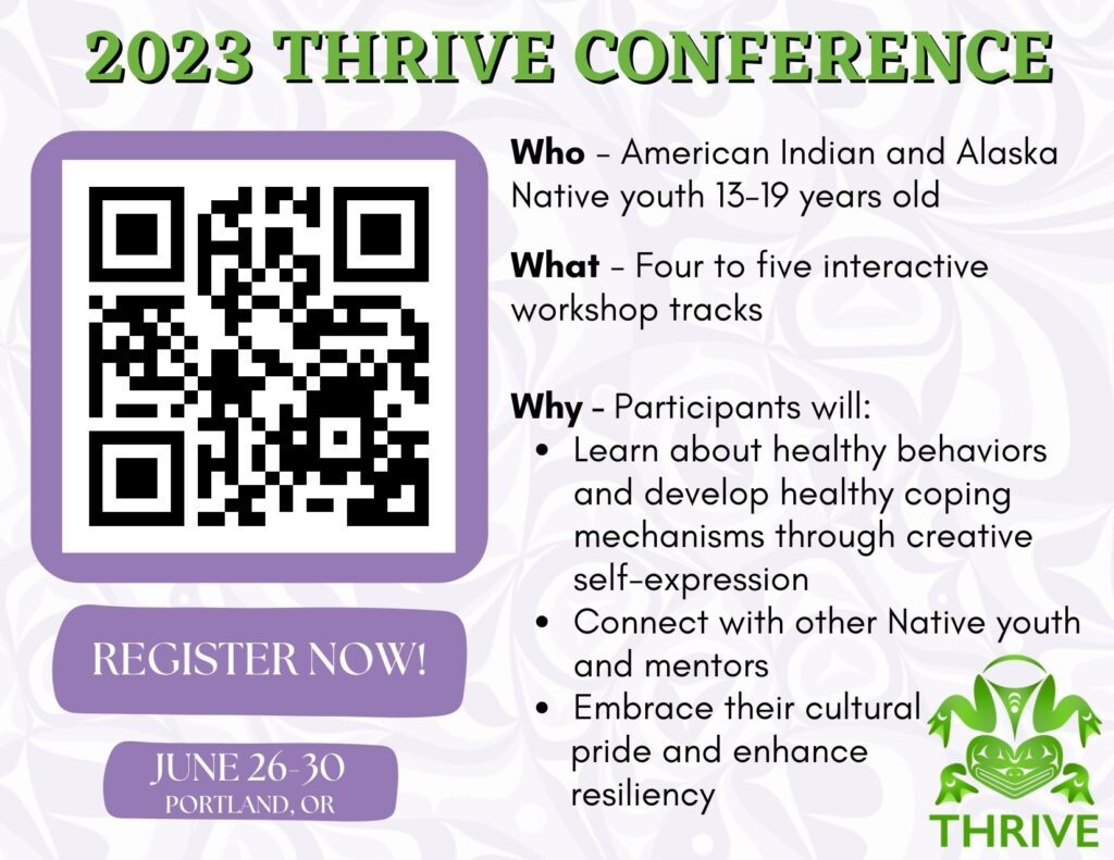 THRIVE Registration Postcard