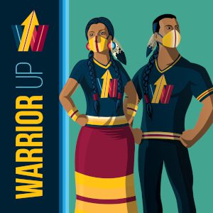 Warrior Up Graphic