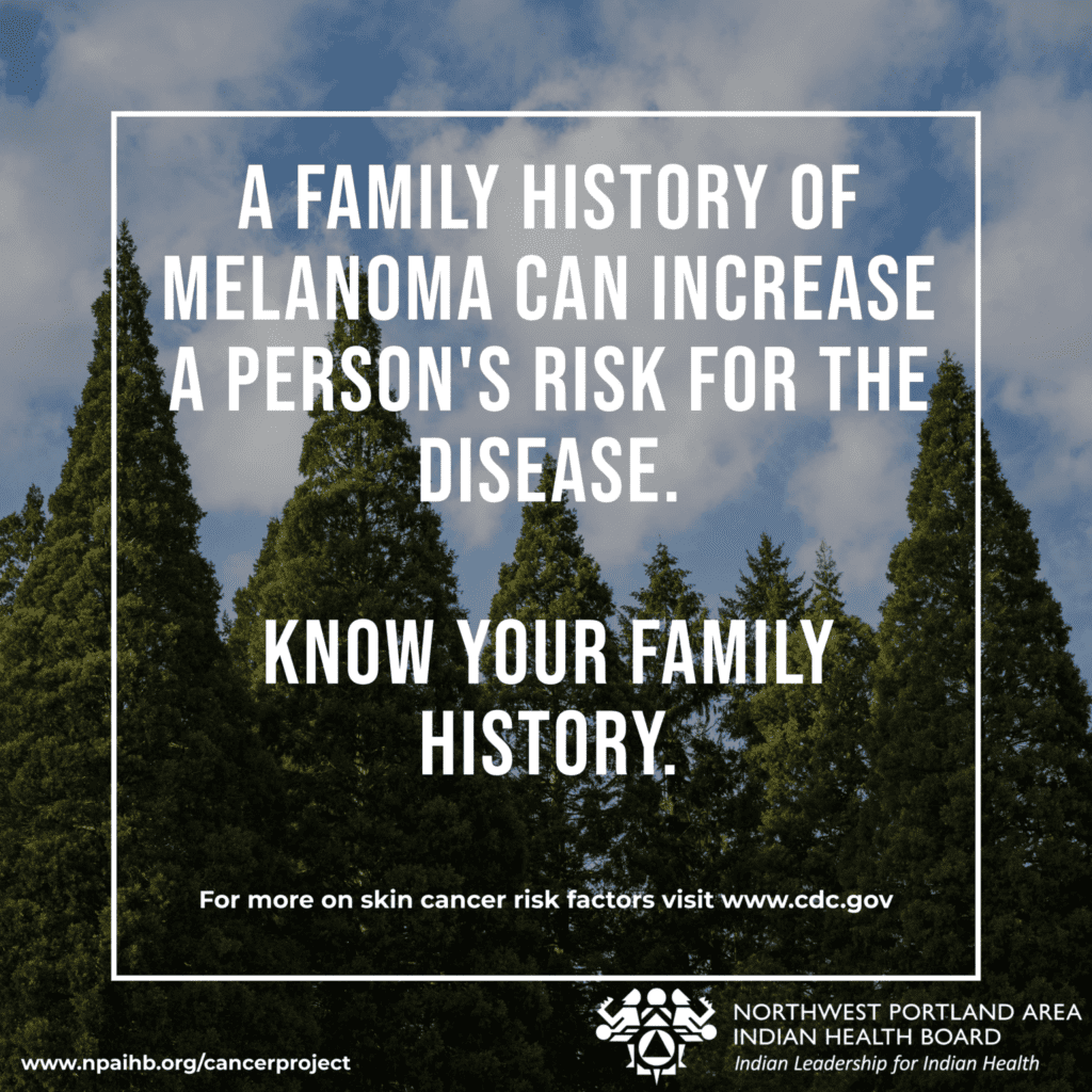 Family History Of Melanoma NPAIHB