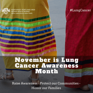 Lung Cancer Awareness Month - Ribbon Month