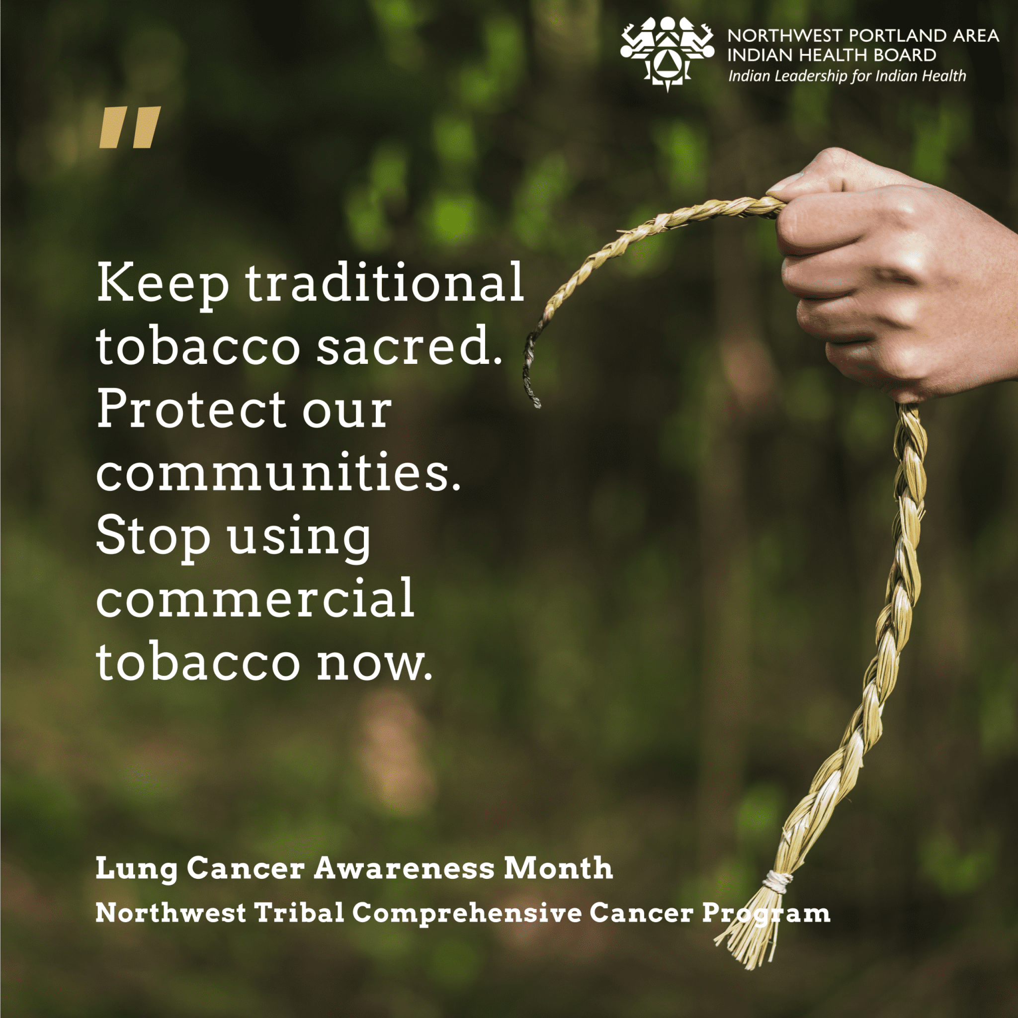 Traditional Tobacco Sacred Poster
