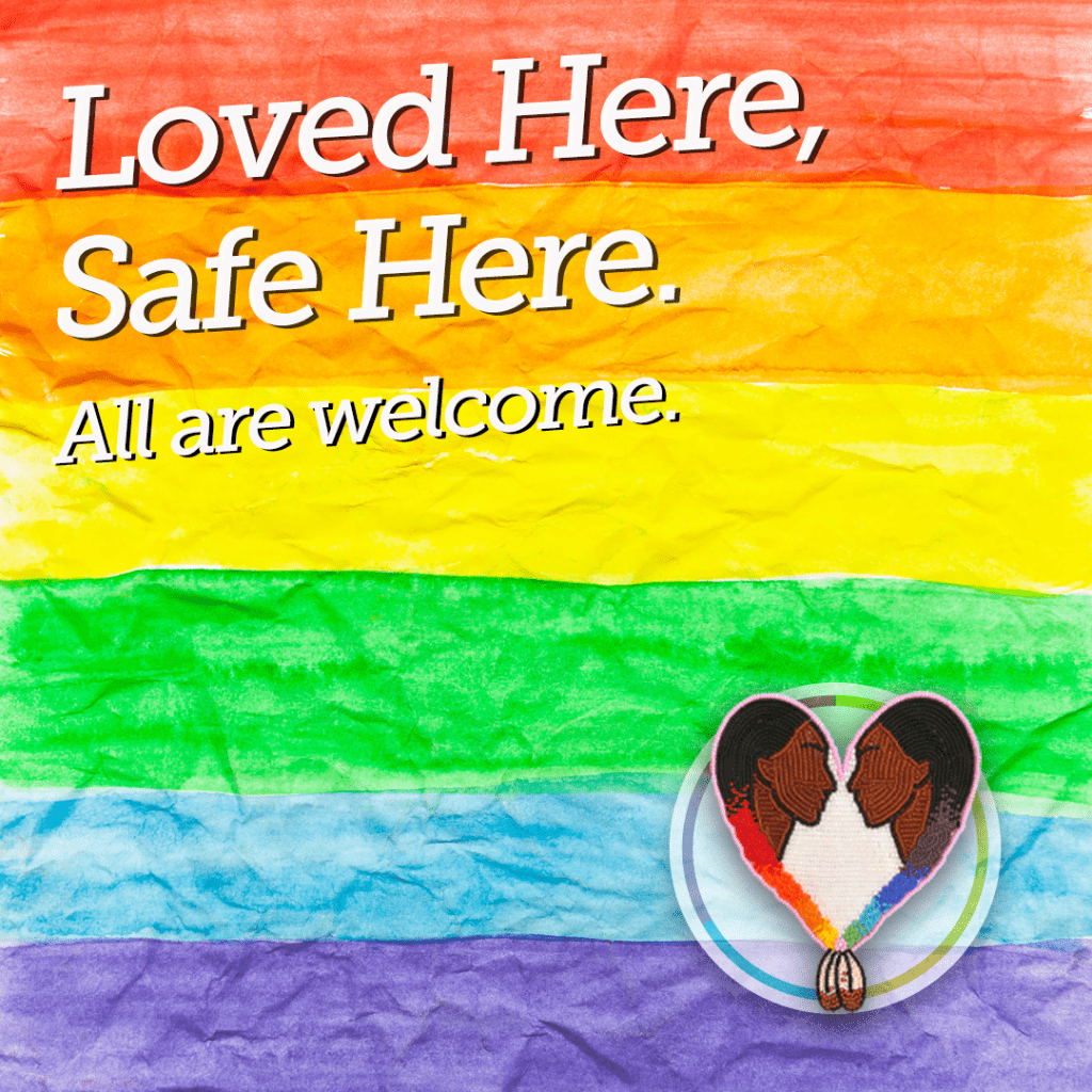 Loved here, Safe here Social Media Graphics