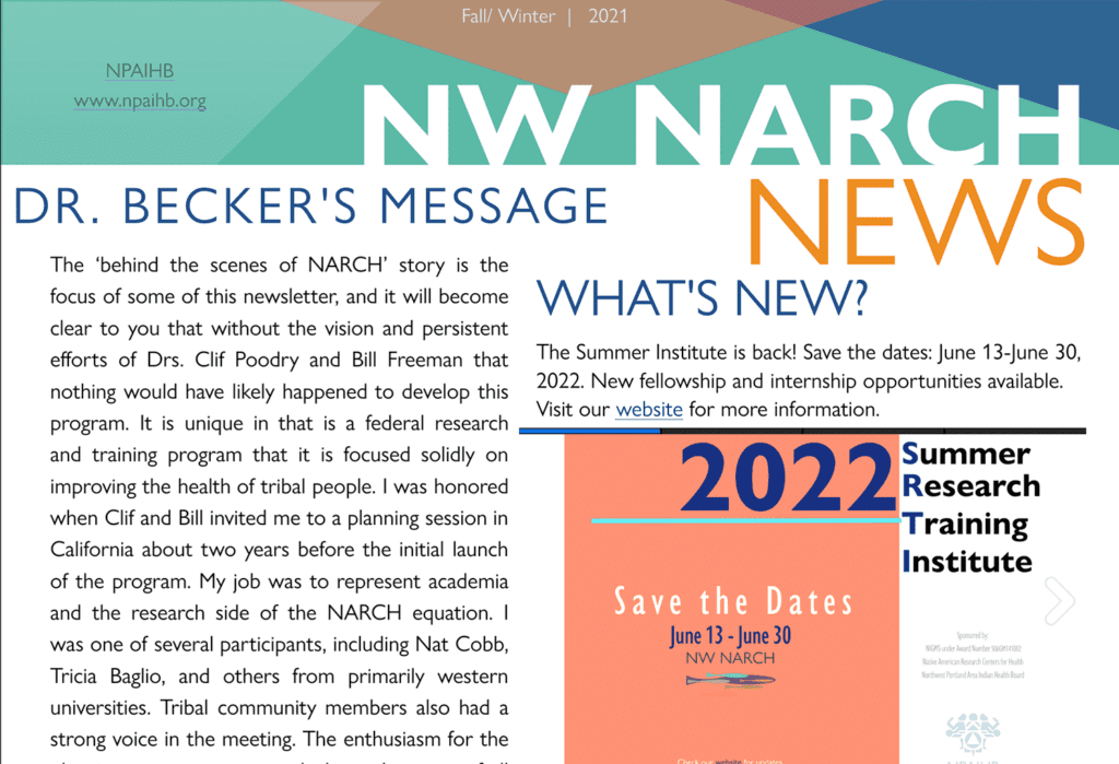 NW NARCH eNews