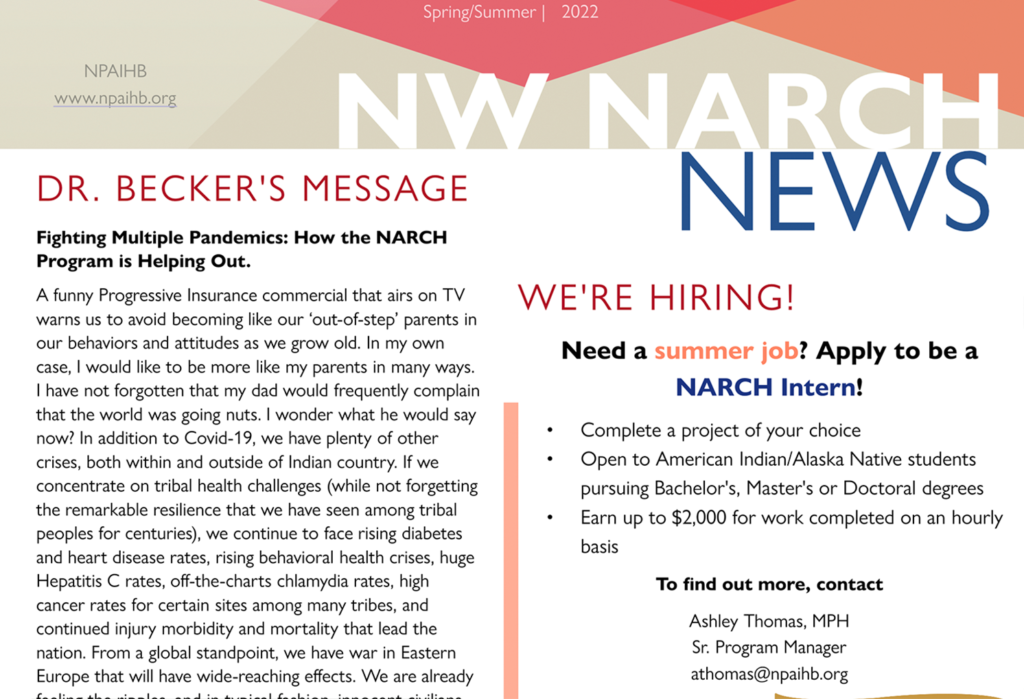 NW NARCH eNews
