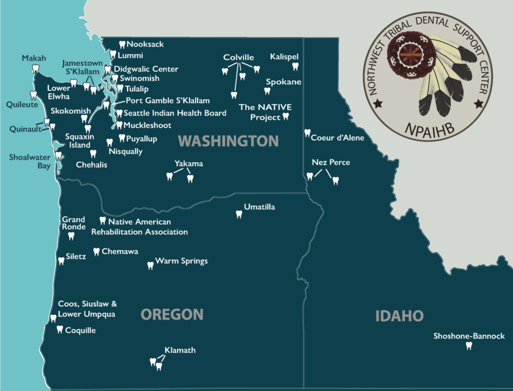 NTDSC locations in Oregon, Washington, and Idaho